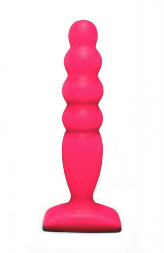 Анальный стимулятор Large Bubble Plug Lola Toys розовый