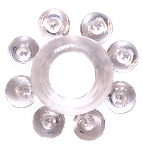 Эрекционное кольцо Rings Bubbles, бесцветное