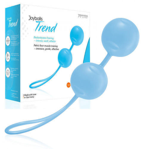 Joyballs Trend Вагинальные шарики голубые матовые