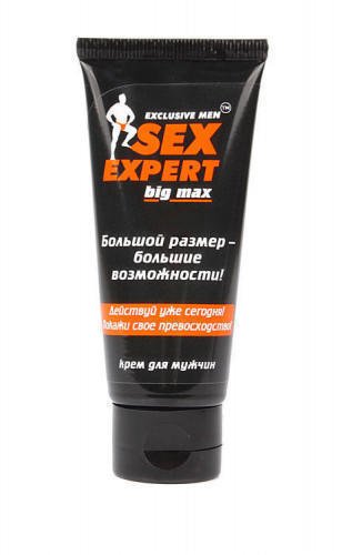 Крем для увеличения члена "BIG MAX" - серия Sex Expert 50 г