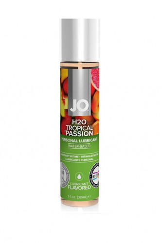 Лубрикант System JO H2O Flavored Тропическая страсть, на водной основе, 30 мл