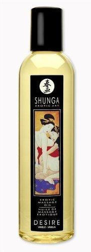 Массажное масло Shunga Страстная ваниль, несъедобное, 250 мл