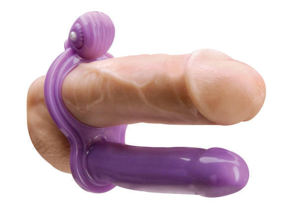 Насадка для двойного проникновения Topco Sales My First Double Penetrator, фиолетовый