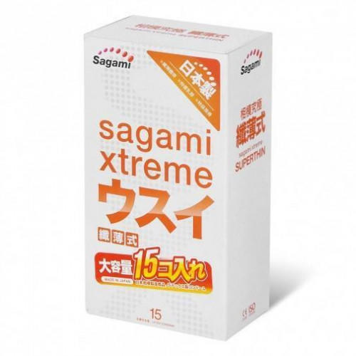 Презервативы Sagami Xtreme 0.04мм ультратонкие 15шт
