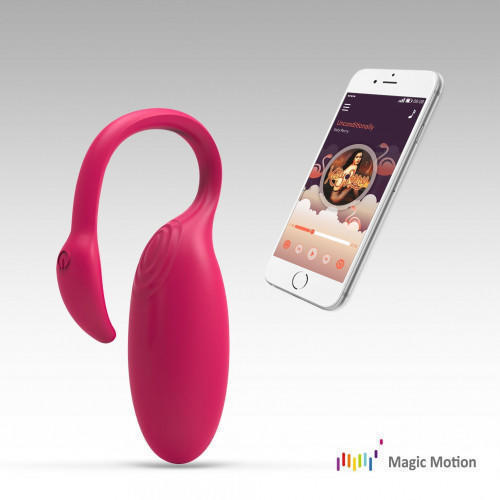 Smart-вибратор Magic Motion Flamingo, розовый
