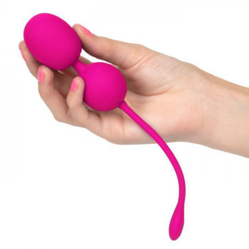 Вагинальные шарики California Exotic Novelties Rechargeable Dual Kegel-Pink, розовый