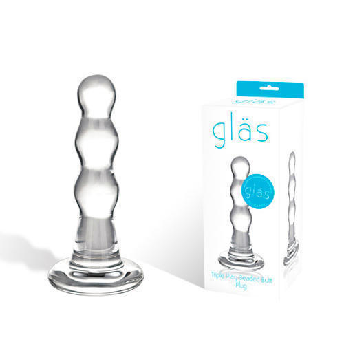 Волшебная елочка Glas Triple Play с блестками, прозрачная